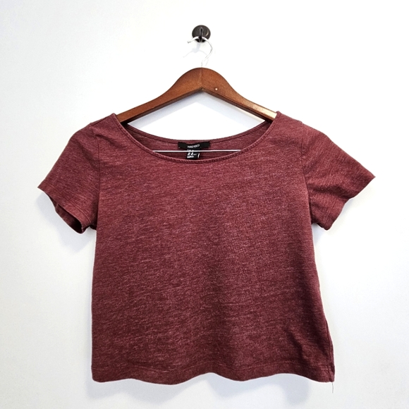 Forever 21 Cropped Tee - Size US M - Picture 3 of 5